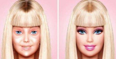 Кукла Барби без макияжа напугала Интернет