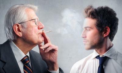 Пассивное курение оказывает губительное воздействие на организм человека